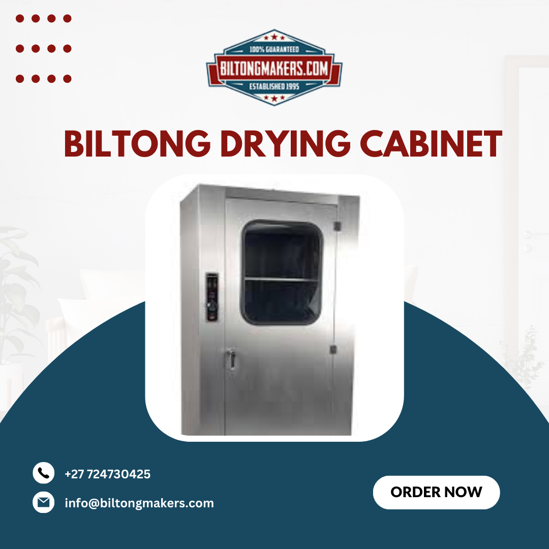 Elevate Your Biltong Game: Discover the IDC-120 Drying Cabinet.