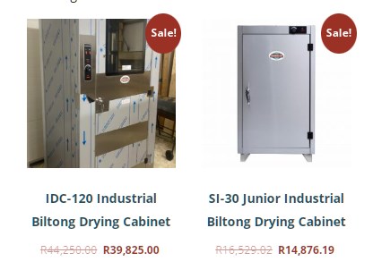 Shop Industrial Biltong Drying Cabinets for Sale – Best Prices Online.